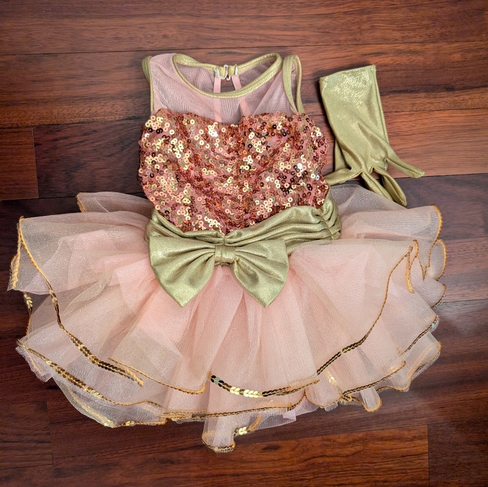 Revolution Rose Gold Sequin Ballet Tutu